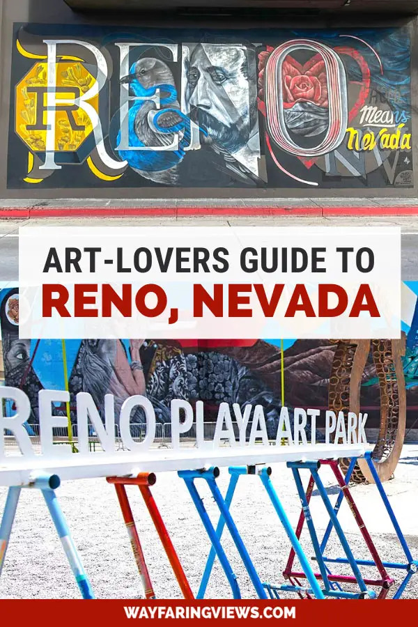 Fun things to do in Reno for art-lovers. Reno mural and sculpture park