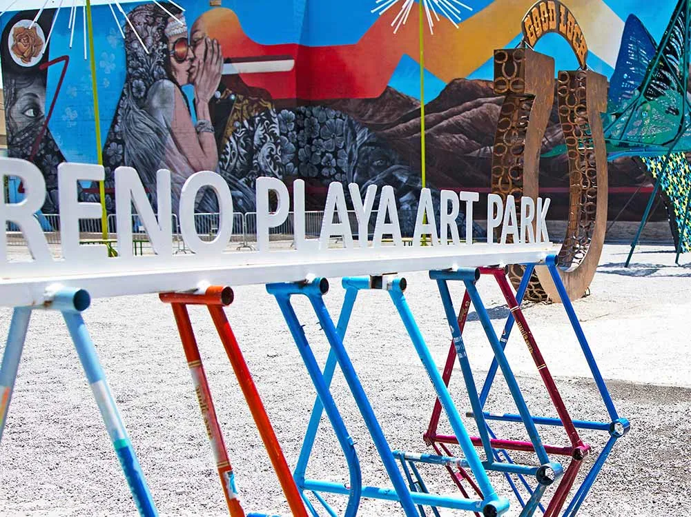 Downtown Reno's Playa art park