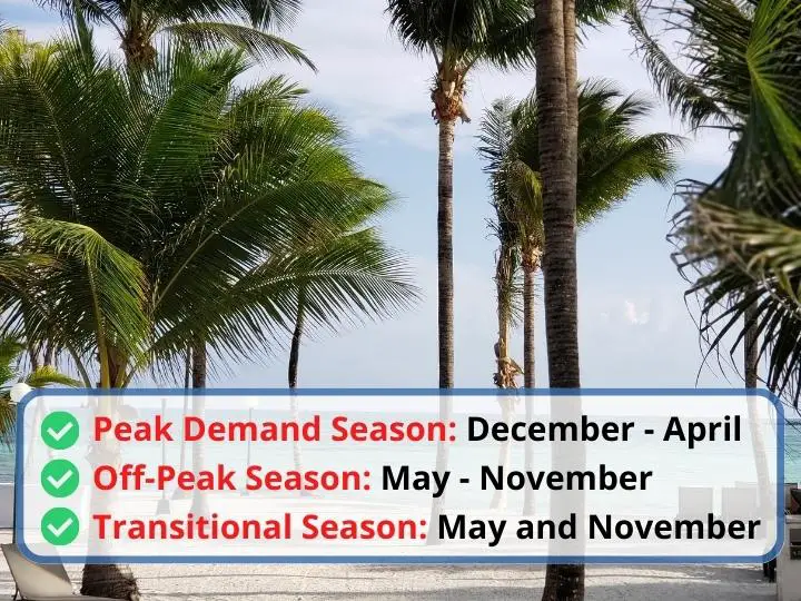 Cancun's Travel Seasons