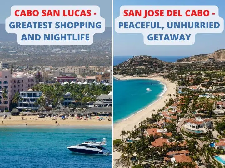 What sets San Jose del Cabo apart from Cabo San Lucas?