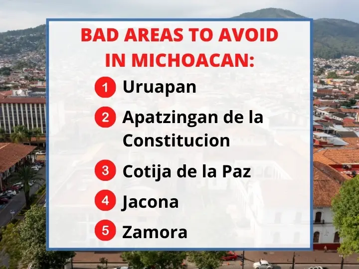 Bad Areas to Avoid In Michoacan