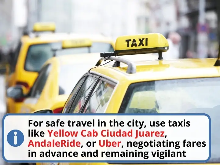 Safety in Taxis in Juarez