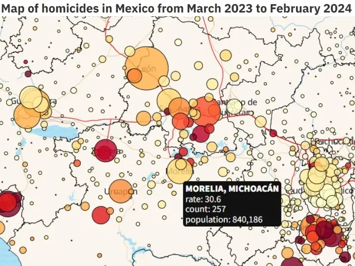 Morelia Mexico Crime Rate